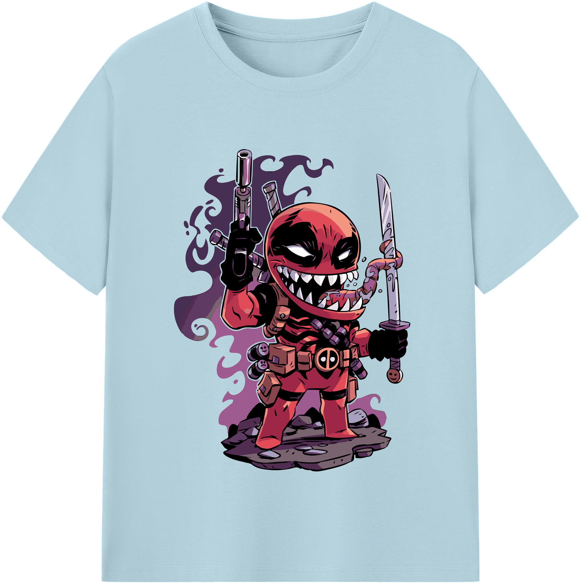 （画像用） アベンジャーズ The Avengers 綿100％半袖Tシャツ（フロントプリント）
